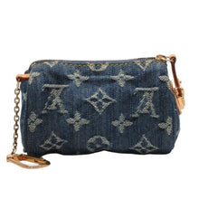画像をギャラリービューアに読み込む, 極美品 LOUIS VUITTON ルイヴィトン モノグラムデニム ミニ トゥルース スピーディPM M95082 ストラップ ブルー 中古 4a001032