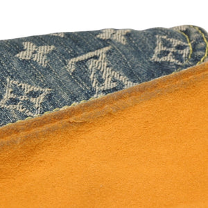 LOUIS VUITTON Mini Pretty One Shoulder Bag M95050 Monogram Denim Indigo Blue Good Condition Used 4a001216
