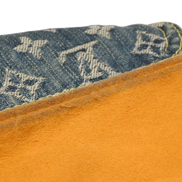 LOUIS VUITTON Mini Pretty One Shoulder Bag M95050 Monogram Denim Indigo Blue Good Condition Used 4a001216