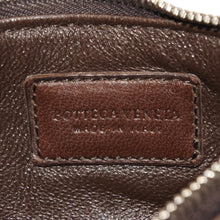 画像をギャラリービューアに読み込む, 極美品 Bottega Veneta ボッテガヴェネタ イントレチャート コインケース カードケース レザー ブラウン シルバー金具 中古 4a000790