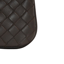 画像をギャラリービューアに読み込む, 極美品 Bottega Veneta ボッテガヴェネタ イントレチャート コインケース カードケース レザー ブラウン シルバー金具 中古 4a000790
