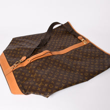 Load image into Gallery viewer, 極美品 LOUIS VUITTON ルイヴィトン サックマリーン バンドリエール M41235 PVC ヌメ革 ゴールド金具 中古 4a001025