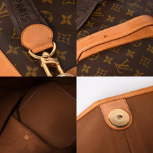 Load image into Gallery viewer, 極美品 LOUIS VUITTON ルイヴィトン サックマリーン バンドリエール M41235 PVC ヌメ革 ゴールド金具 中古 4a001025