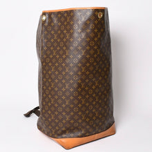 Load image into Gallery viewer, 極美品 LOUIS VUITTON ルイヴィトン サックマリーン バンドリエール M41235 PVC ヌメ革 ゴールド金具 中古 4a001025