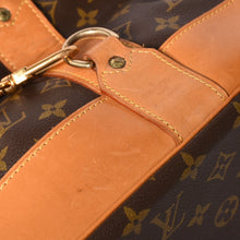 Load image into Gallery viewer, 極美品 LOUIS VUITTON ルイヴィトン サックマリーン バンドリエール M41235 PVC ヌメ革 ゴールド金具 中古 4a001025