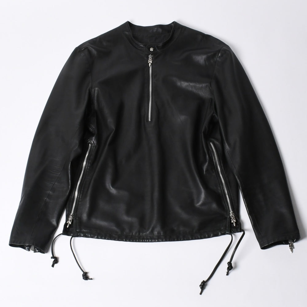 CHROME HEARTS EZ RIDER Easy Rider Single Rider Jacket Size S Dagger Zip Silver 925 Good Condition Used 4a001045