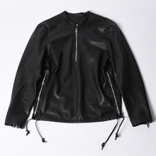 画像をギャラリービューアに読み込む, CHROME HEARTS クロムハーツ EZ RIDER イージーライダー シングルライダースジャケット サイズS ダガージップ シルバー925 美品 中古 4a001045