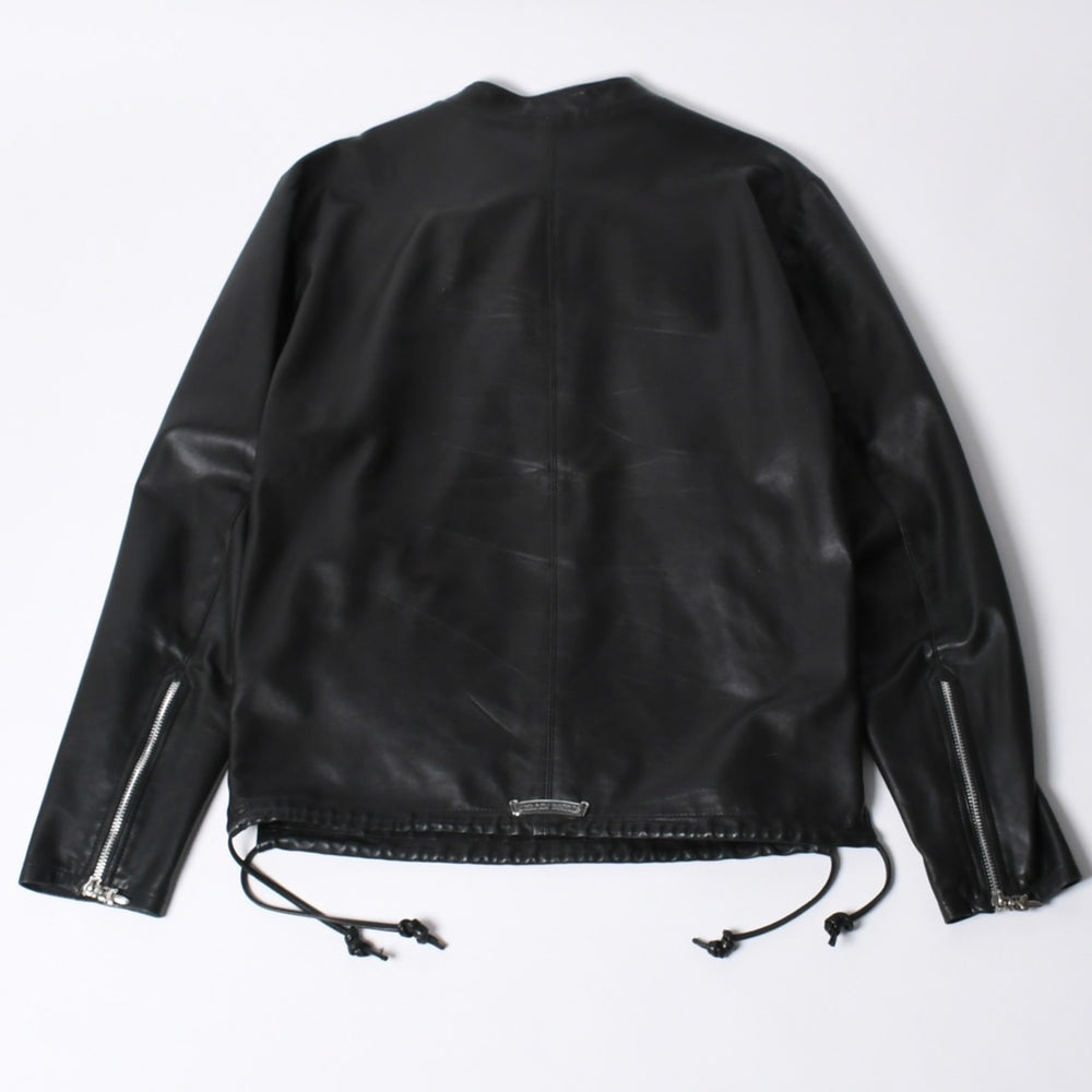 CHROME HEARTS EZ RIDER Easy Rider Single Rider Jacket Size S Dagger Zip Silver 925 Good Condition Used 4a001045