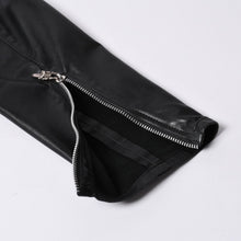 画像をギャラリービューアに読み込む, CHROME HEARTS クロムハーツ EZ RIDER イージーライダー シングルライダースジャケット サイズS ダガージップ シルバー925 美品 中古 4a001045