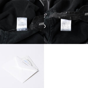 CHROME HEARTS クロムハーツ EZ RIDER イージーライダー シングルライダースジャケット サイズS ダガージップ シルバー925 美品 中古 4a001045