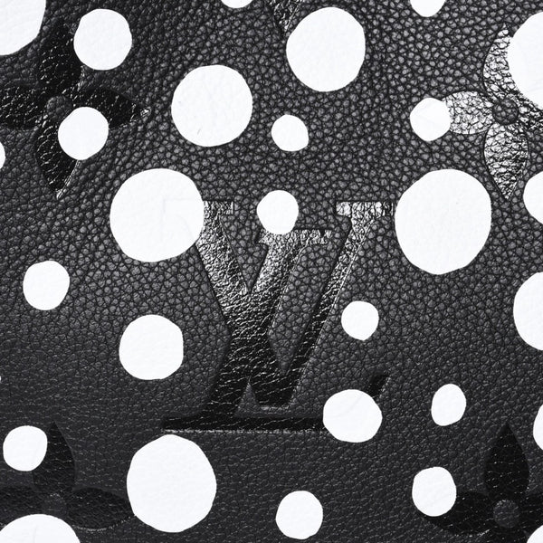 新品同様 LOUIS VUITTON ルイヴィトン ネオノエMM 2WAYバッグ M21753 モノグラム アンプラント ブラック ホワイト 草間彌生 中古 4a001028