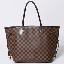 画像をギャラリービューアに読み込む, 極美品 LOUIS VUITTON ルイヴィトン ダミエ ネヴァーブルGM トートバッグ ハンドバッグ ブラウン レザー PVC N51106 ゴールド金具 中古 4a000940