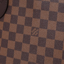 画像をギャラリービューアに読み込む, 極美品 LOUIS VUITTON ルイヴィトン ダミエ ネヴァーブルGM トートバッグ ハンドバッグ ブラウン レザー PVC N51106 ゴールド金具 中古 4a000940