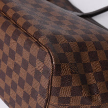 画像をギャラリービューアに読み込む, 極美品 LOUIS VUITTON ルイヴィトン ダミエ ネヴァーブルGM トートバッグ ハンドバッグ ブラウン レザー PVC N51106 ゴールド金具 中古 4a000940