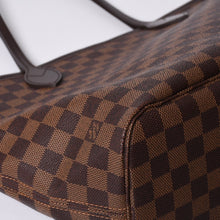 画像をギャラリービューアに読み込む, 極美品 LOUIS VUITTON ルイヴィトン ダミエ ネヴァーブルGM トートバッグ ハンドバッグ ブラウン レザー PVC N51106 ゴールド金具 中古 4a000940