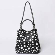 画像をギャラリービューアに読み込む, 新品同様 LOUIS VUITTON ルイヴィトン ネオノエMM 2WAYバッグ M21753 モノグラム アンプラント ブラック ホワイト 草間彌生 中古 4a001028