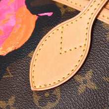 画像をギャラリービューアに読み込む, 極美品 LOUIS VUITTON ルイヴィトン ネヴァーフルMM トートバッグ M48613 モノグラムローズ ブラウン ゴールド金具 中古 4a000917