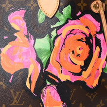 画像をギャラリービューアに読み込む, 極美品 LOUIS VUITTON ルイヴィトン ネヴァーフルMM トートバッグ M48613 モノグラムローズ ブラウン ゴールド金具 中古 4a000917