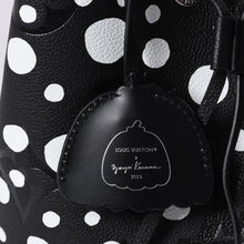 画像をギャラリービューアに読み込む, 新品同様 LOUIS VUITTON ルイヴィトン ネオノエMM 2WAYバッグ M21753 モノグラム アンプラント ブラック ホワイト 草間彌生 中古 4a001028
