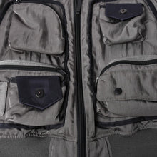 画像をギャラリービューアに読み込む, ISSEY MIYAKE MEN イッセイミヤケメン 96AW Parachute Cargo Bomber Jacket パラシュート カーゴボンバージャケット サイズL 美品 中古 4a001047