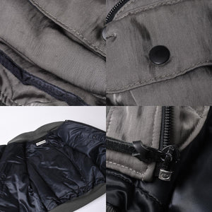 ISSEY MIYAKE MEN イッセイミヤケメン 96AW Parachute Cargo Bomber Jacket パラシュート カーゴボンバージャケット サイズL 美品 中古 4a001047