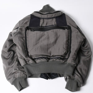 ISSEY MIYAKE MEN イッセイミヤケメン 96AW Parachute Cargo Bomber Jacket パラシュート カーゴボンバージャケット サイズL 美品 中古 4a001047