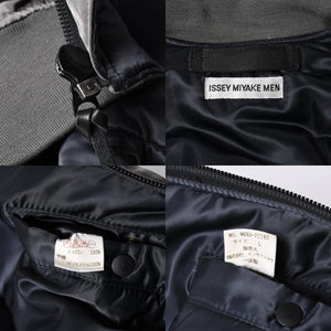ISSEY MIYAKE MEN イッセイミヤケメン 96AW Parachute Cargo Bomber Jacket パラシュート カーゴボンバージャケット サイズL 美品 中古 4a001047