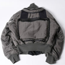 画像をギャラリービューアに読み込む, ISSEY MIYAKE MEN イッセイミヤケメン 96AW Parachute Cargo Bomber Jacket パラシュート カーゴボンバージャケット サイズL 美品 中古 4a001047