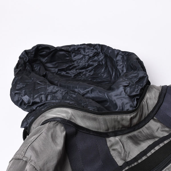 ISSEY MIYAKE MEN イッセイミヤケメン 96AW Parachute Cargo Bomber Jacket パラシュート カーゴボンバージャケット サイズL 美品 中古 4a001047