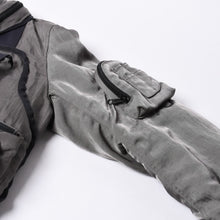 画像をギャラリービューアに読み込む, ISSEY MIYAKE MEN イッセイミヤケメン 96AW Parachute Cargo Bomber Jacket パラシュート カーゴボンバージャケット サイズL 美品 中古 4a001047