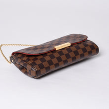 画像をギャラリービューアに読み込む, LOUIS VUITTON ルイヴィトン ショルダーバッグ ダミエ フェイボリットMM ダミエキャンバス N41129 ブラウン 美品 中古 4a000731