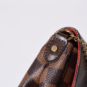 LOUIS VUITTON Shoulder Bag Damier Favorite MM Damier Canvas N41129 Brown Good Condition Used 4a000731