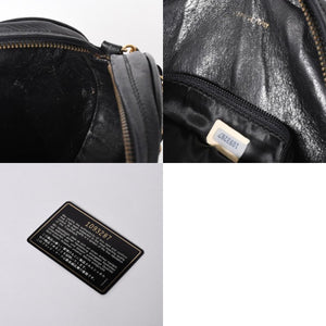 CHANEL Chain shoulder bag No. 1 here mark patch lambskin fringe black gold hardware mint condition used 4a000933
