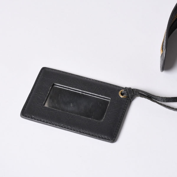BALENCIAGA Giant Mini City 2WAY Handbag 300295 Black Leather Good Condition Used 4a001117