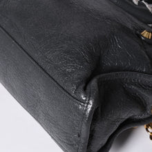画像をギャラリービューアに読み込む, BALENCIAGA バレンシアガ ジャイアントミニシティ 2WAY ハンドバッグ 300295 ブラック レザー 美品 中古 4a001117