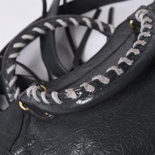 画像をギャラリービューアに読み込む, BALENCIAGA バレンシアガ ジャイアントミニシティ 2WAY ハンドバッグ 300295 ブラック レザー 美品 中古 4a001117