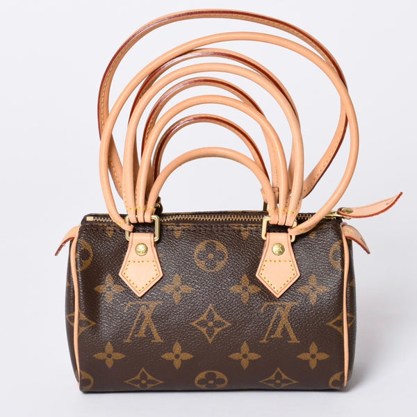 新品同様 LOUIS VUITTON ルイヴィトン COMME des GARCONS 2008年 ミニスピーディ ルイヴィトン ギャルソン ブラウン M40267 中古 4a000102