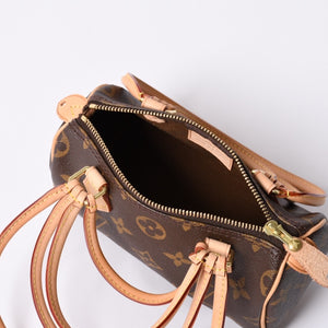 新品同様 LOUIS VUITTON ルイヴィトン COMME des GARCONS 2008年 ミニスピーディ ルイヴィトン ギャルソン ブラウン M40267 中古 4a000102