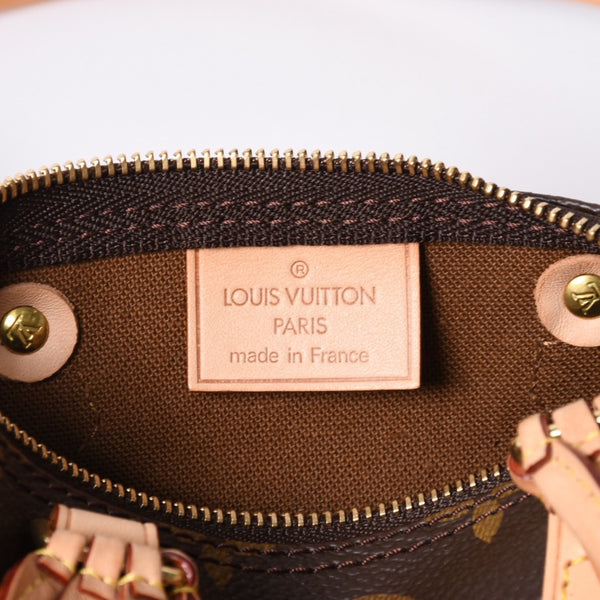新品同様 LOUIS VUITTON ルイヴィトン COMME des GARCONS 2008年 ミニスピーディ ルイヴィトン ギャルソン ブラウン M40267 中古 4a000102