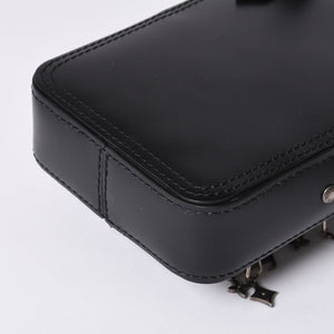 Very good condition LOUIS VUITTON Danube Messenger shoulder bag M53975 Black Silver hardware Used 4a000904