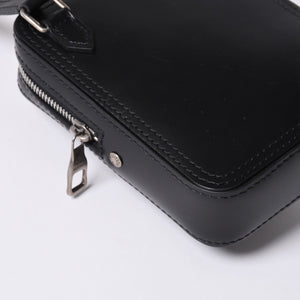 Very good condition LOUIS VUITTON Danube Messenger shoulder bag M53975 Black Silver hardware Used 4a000904