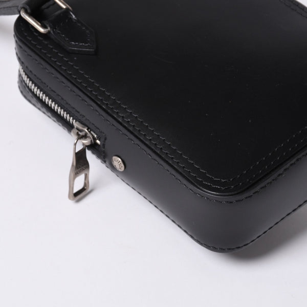 Very good condition LOUIS VUITTON Danube Messenger shoulder bag M53975 Black Silver hardware Used 4a000904