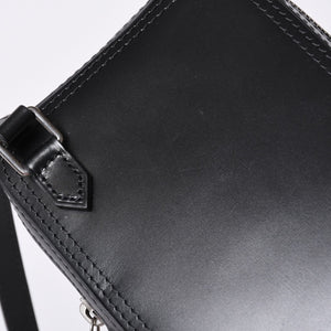 Very good condition LOUIS VUITTON Danube Messenger shoulder bag M53975 Black Silver hardware Used 4a000904