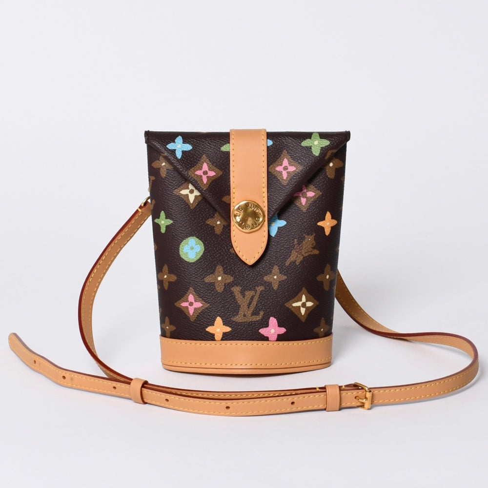 Very Good Condition LOUIS VUITTON Envelope Pouch Shoulder Bag M83344 Tyler the Creator Monogram Craggy Used 4a001003