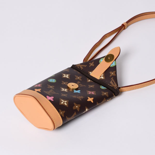 極美品 LOUIS VUITTON ルイヴィトン エンベロップポーチ ショルダーバッグ M83344 タイラー・ザ・クリエイター モノグラム クラギー 中古 4a001003