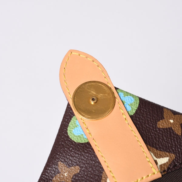 極美品 LOUIS VUITTON ルイヴィトン エンベロップポーチ ショルダーバッグ M83344 タイラー・ザ・クリエイター モノグラム クラギー 中古 4a001003