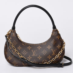 Like new LOUIS VUITTON Catchy PM 2WAY bag Monogram Brown M25223 Leather Gold hardware Used 4a000723