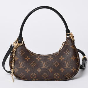 Like new LOUIS VUITTON Catchy PM 2WAY bag Monogram Brown M25223 Leather Gold hardware Used 4a000723