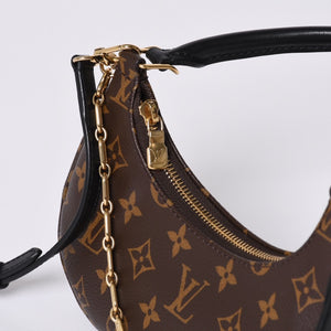 Like new LOUIS VUITTON Catchy PM 2WAY bag Monogram Brown M25223 Leather Gold hardware Used 4a000723