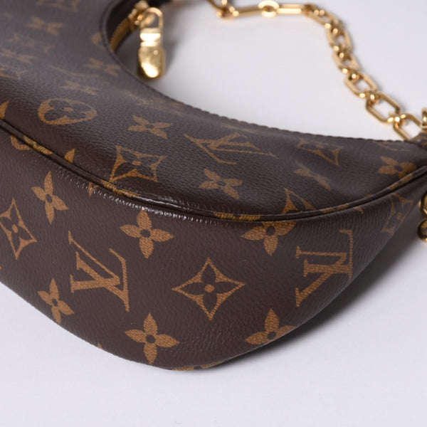Like new LOUIS VUITTON Catchy PM 2WAY bag Monogram Brown M25223 Leather Gold hardware Used 4a000723